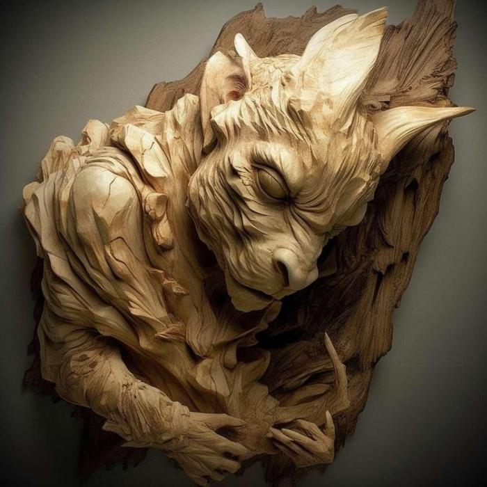 نموذج ثلاثي الأبعاد لآلة CNC 3D Art 